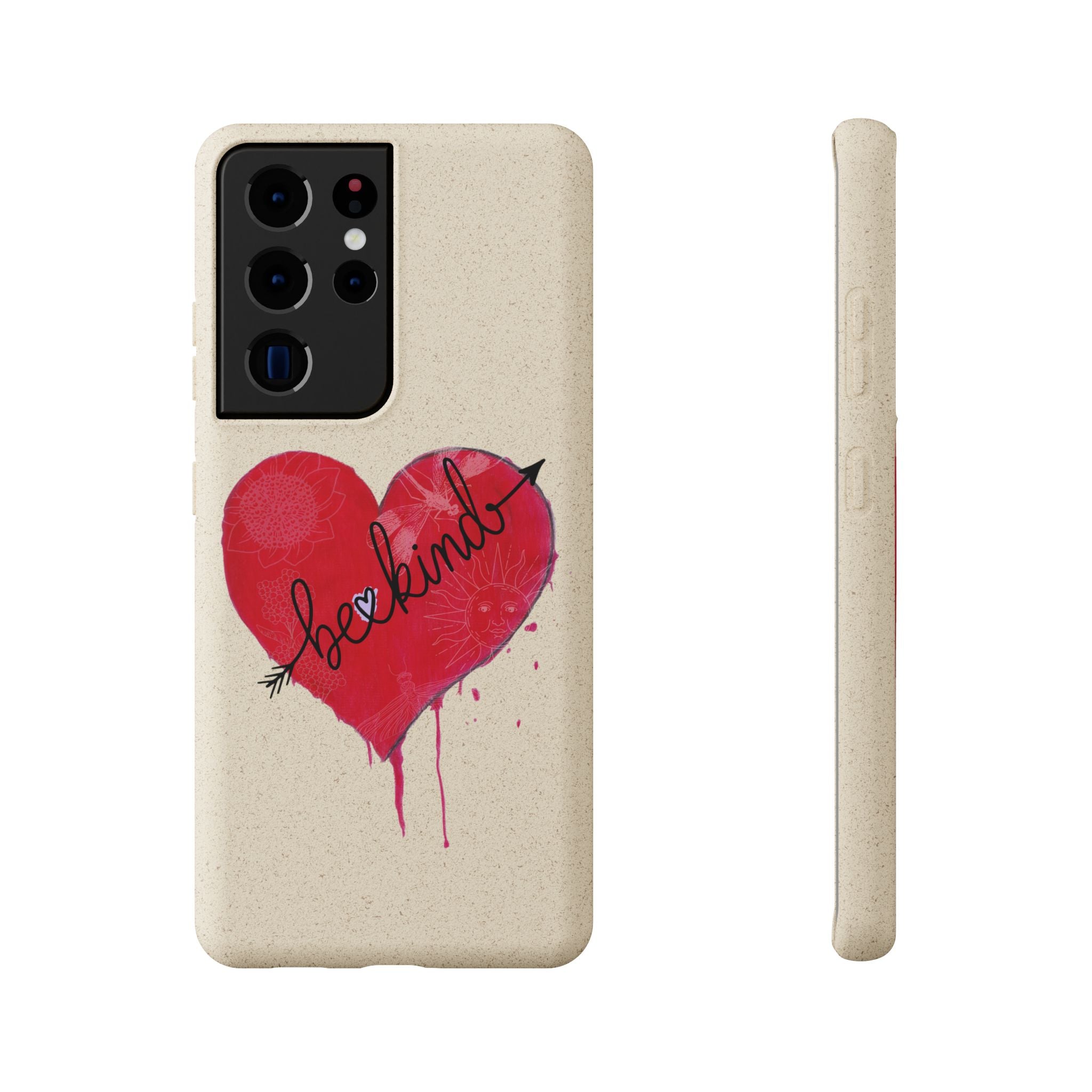 Phone Case - Be Kind Heart Design