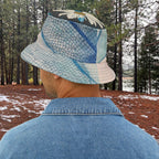 Hat, Daisy Dragonfly wings Design Bucket Hat