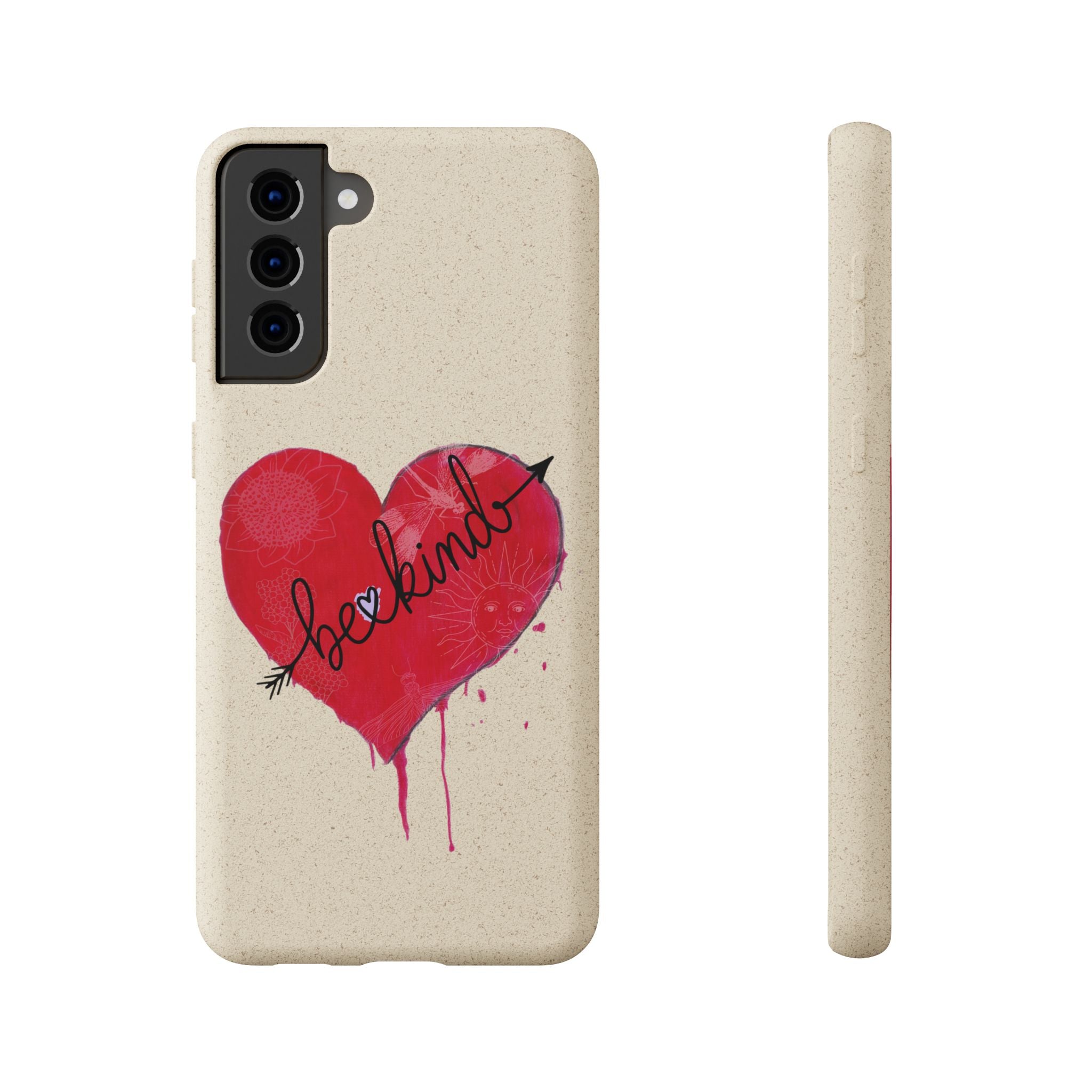 Phone Case - Be Kind Heart Design