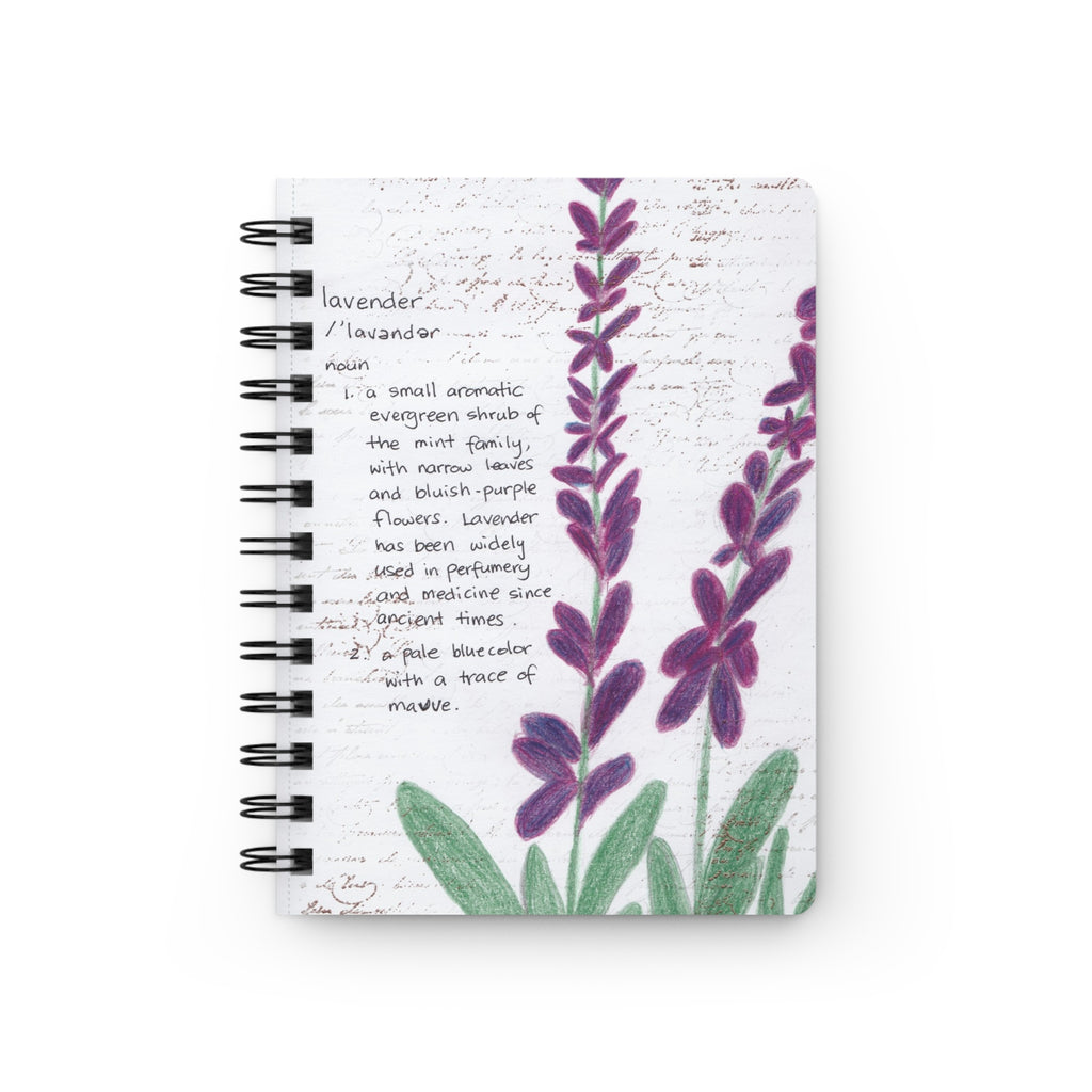 Notebook, Lavender — Spiral Journal (5"x7")