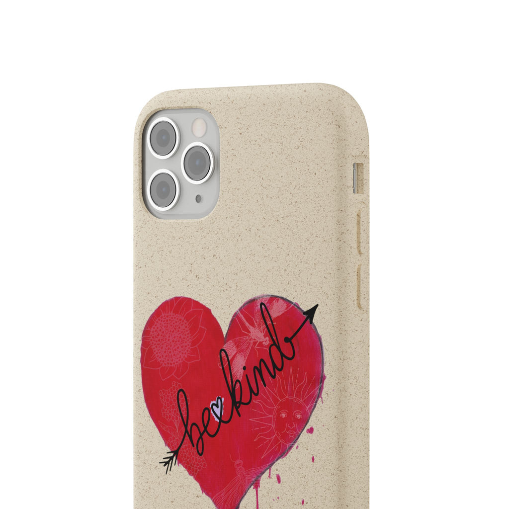 Phone Case - Be Kind Heart Design