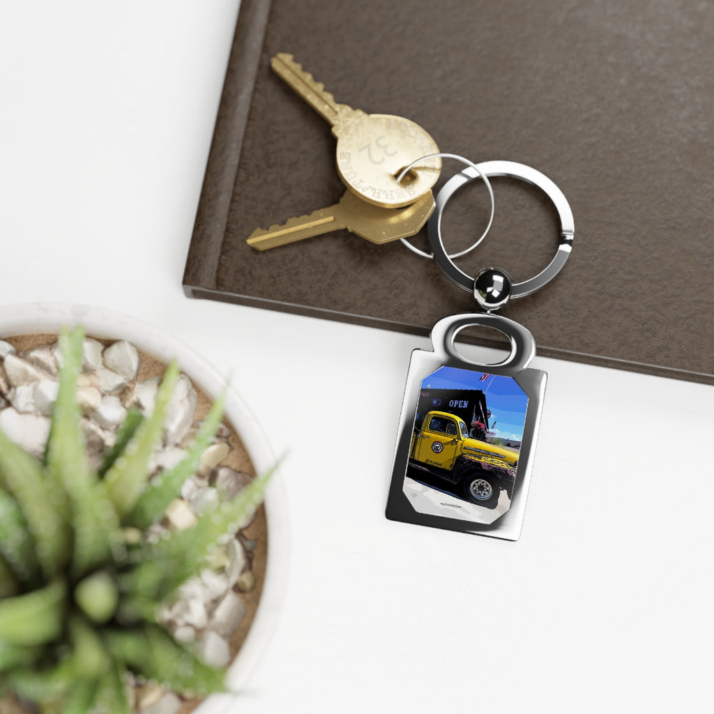 Keychain, Vintage Truck