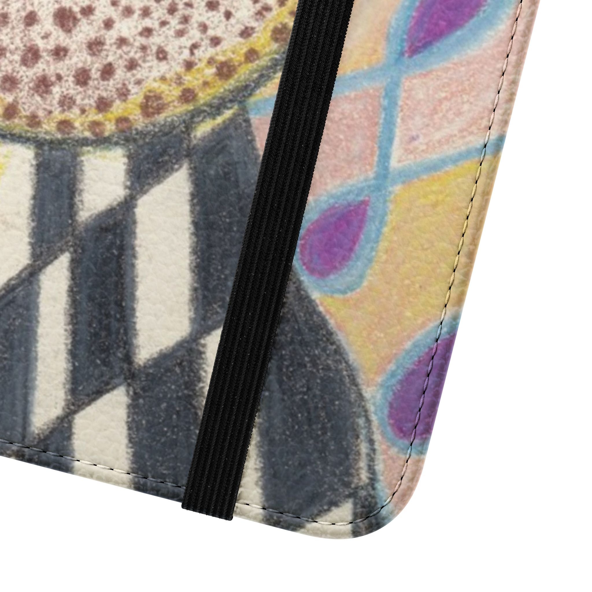 Wallet, Sunflower Journey Flip Phone Case – Artistic Floral