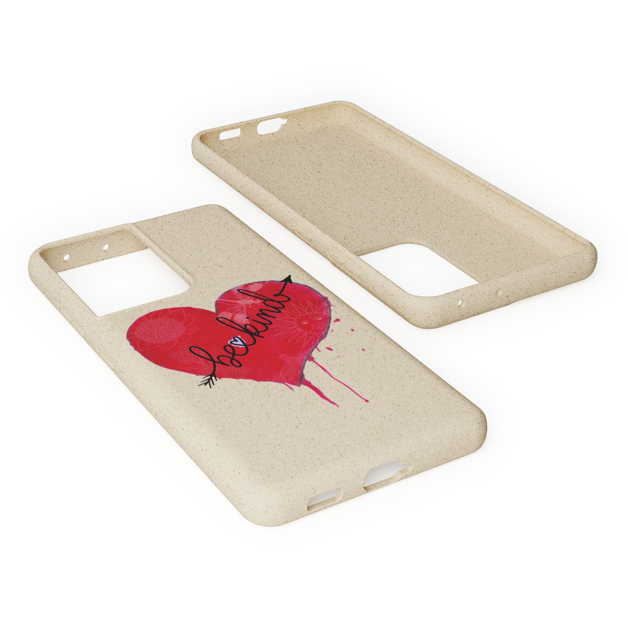 Phone Case - Be Kind Heart Design