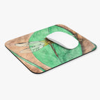 Mouse Pad, Dragonfly on a Leaf