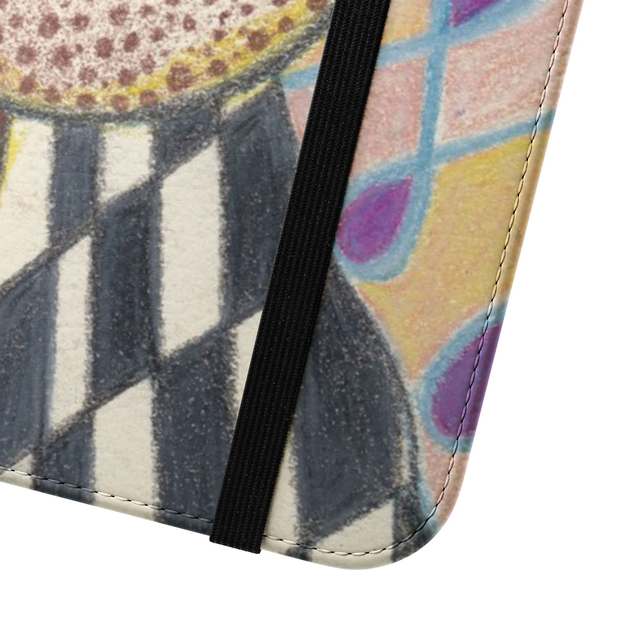 Wallet, Sunflower Journey Flip Phone Case – Artistic Floral