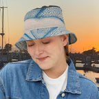 Hat, Daisy Dragonfly wings Design Bucket Hat