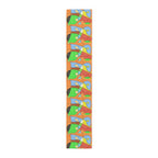 Table Runner, Abstract Colorblock  — Bright Modern Dining Decor