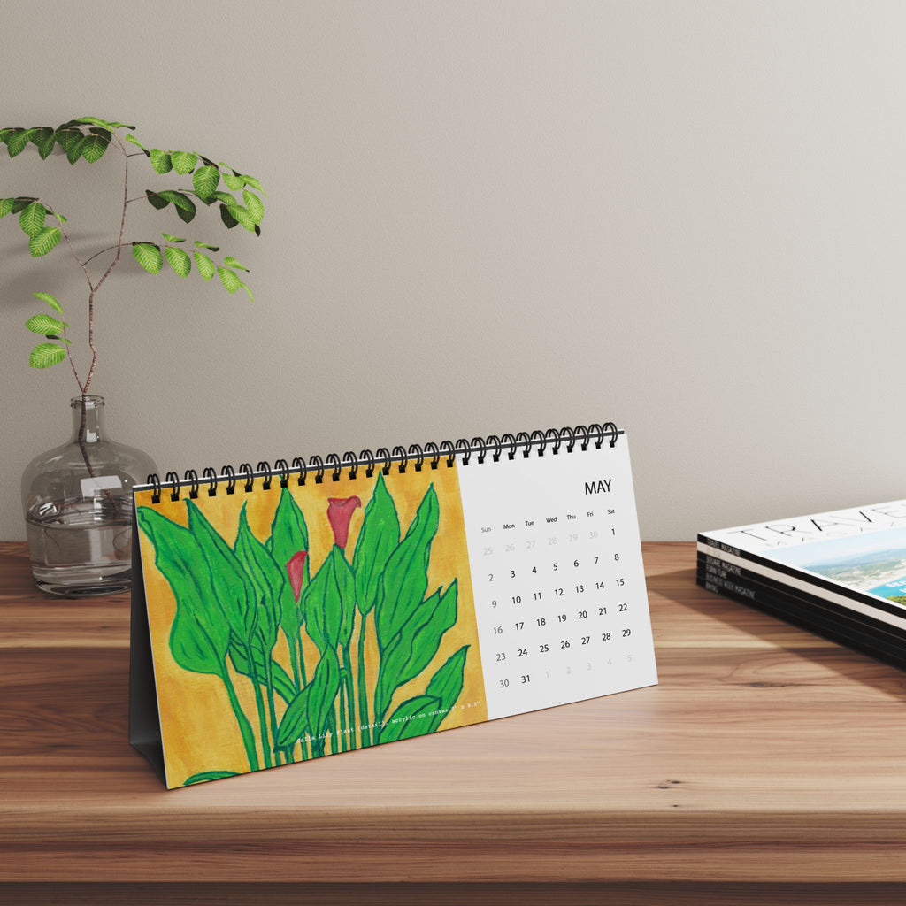 2027 Desktop Calendar - Original Art by Marife Rosales
