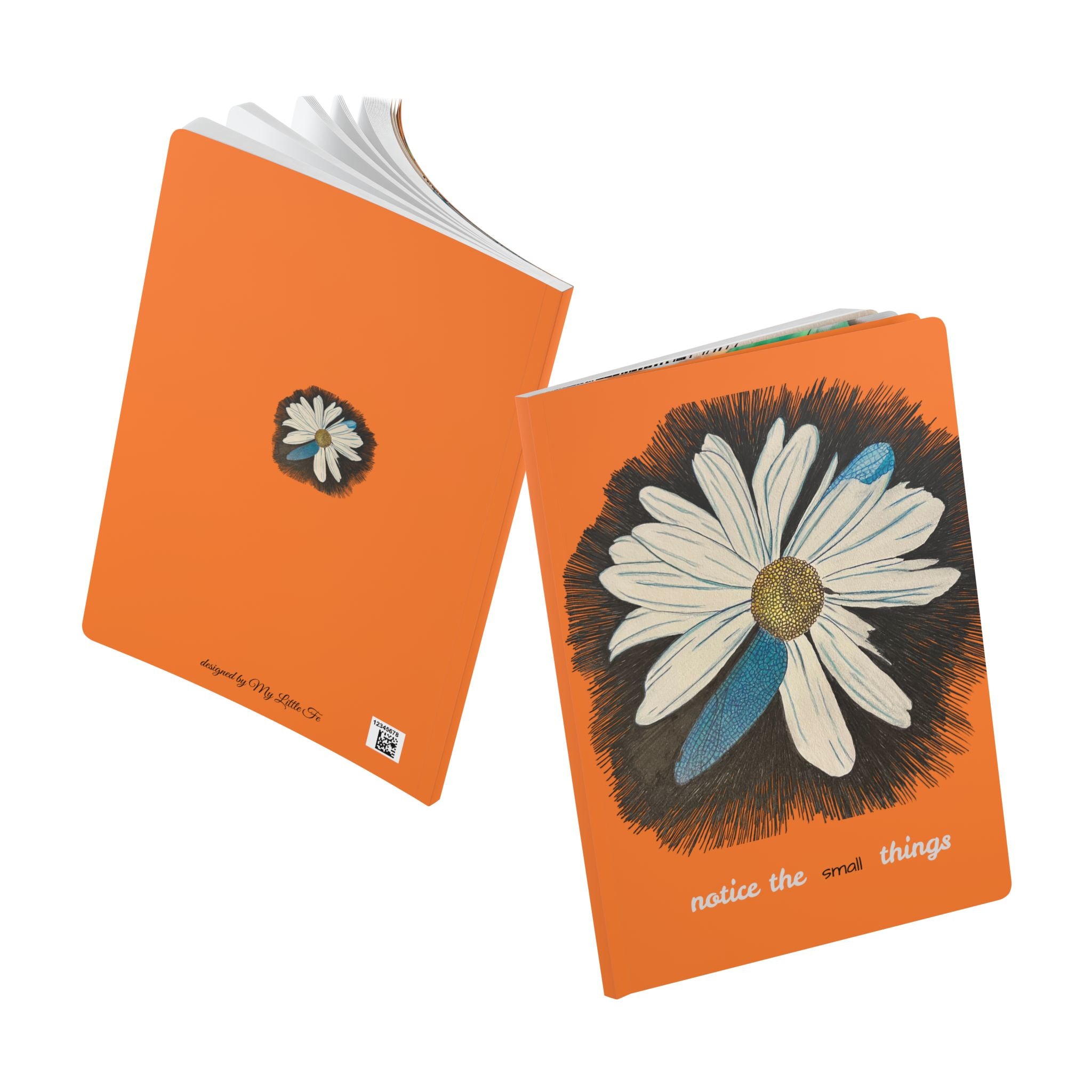 Notebook, Dragonfly Wings Softcover Journal