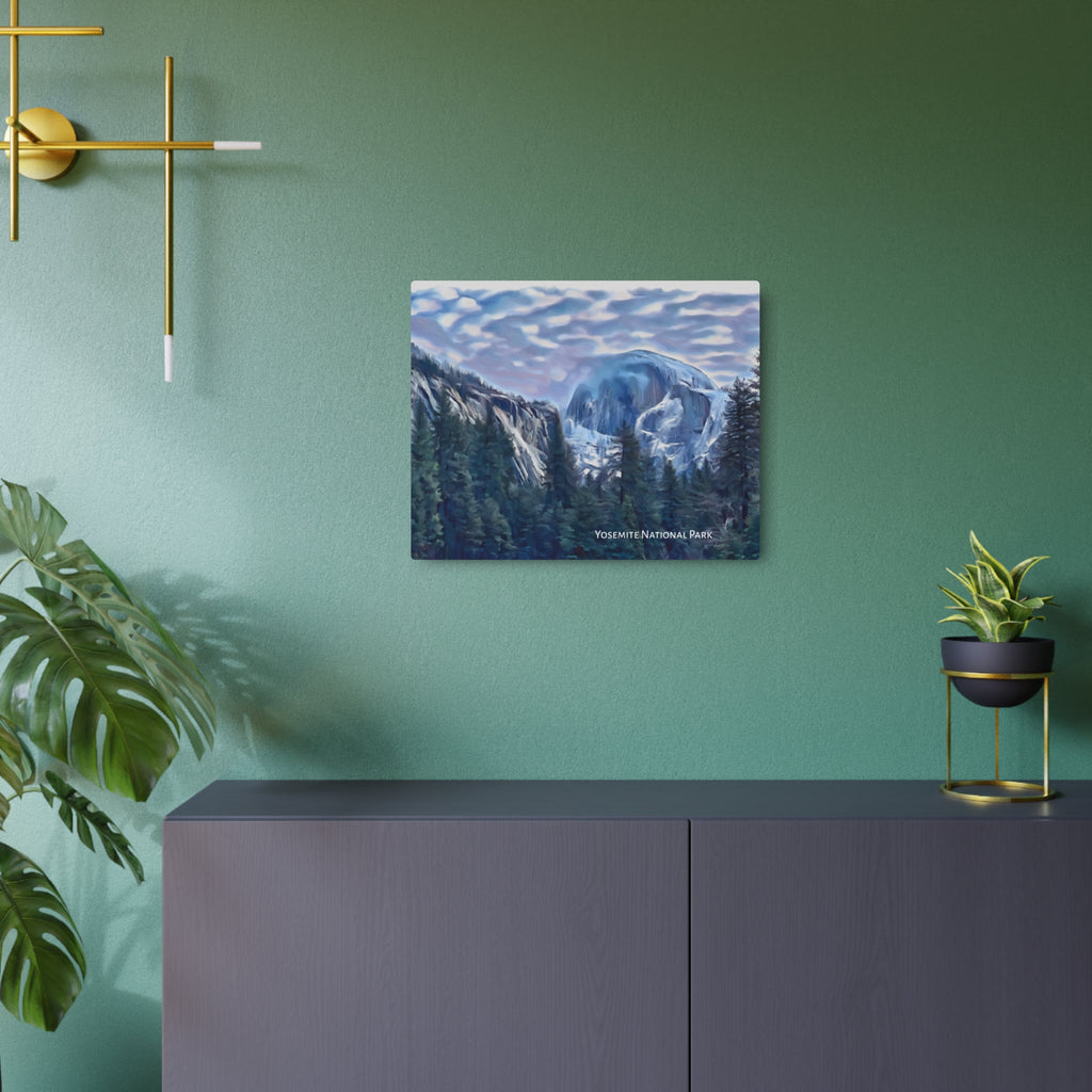 Wall Art, Yosemite Half Dome. Metal plaque