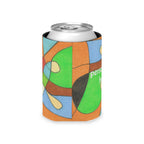 Can Cooler Sleeve, Vibrant Beverage Holder, Summer Party Essential, Unique Gift for Friends
