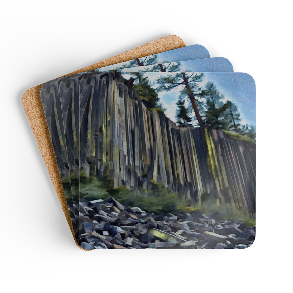 Coaster, Devils Postpile National Monument - Set of 4