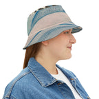 Hat, Daisy Dragonfly wings Design Bucket Hat
