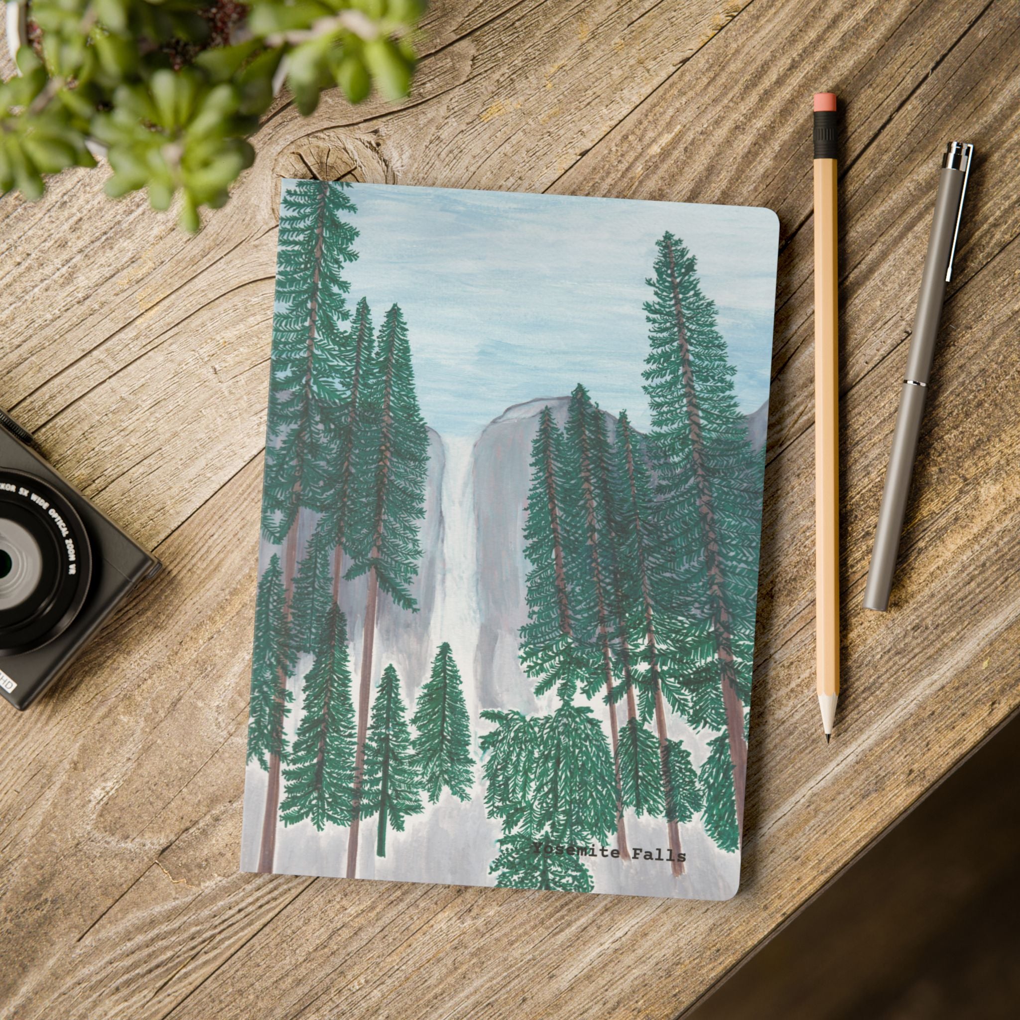 Notebook, Yosemite National Park – Watercolor Forest Journal