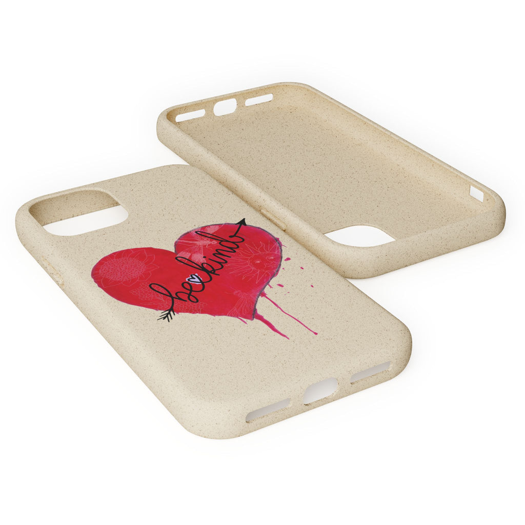 Phone Case - Be Kind Heart Design