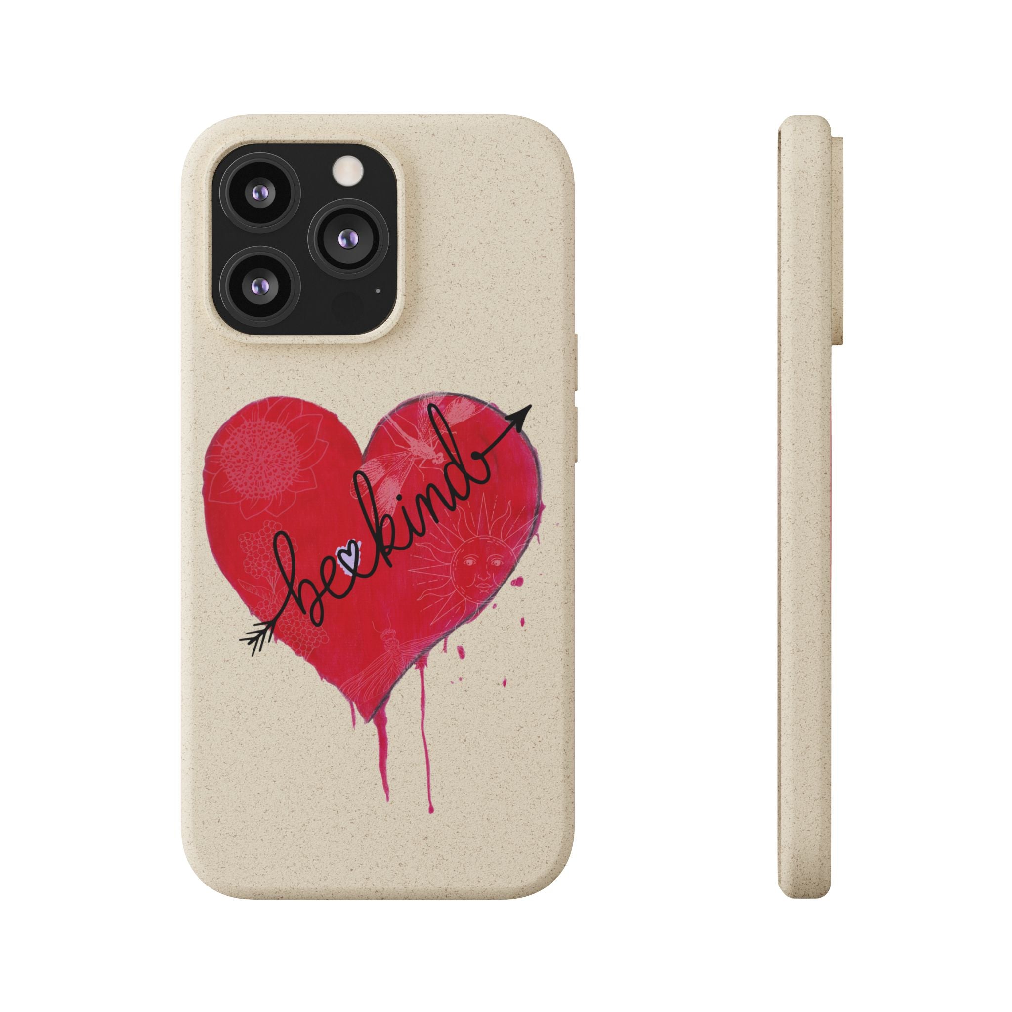Phone Case - Be Kind Heart Design