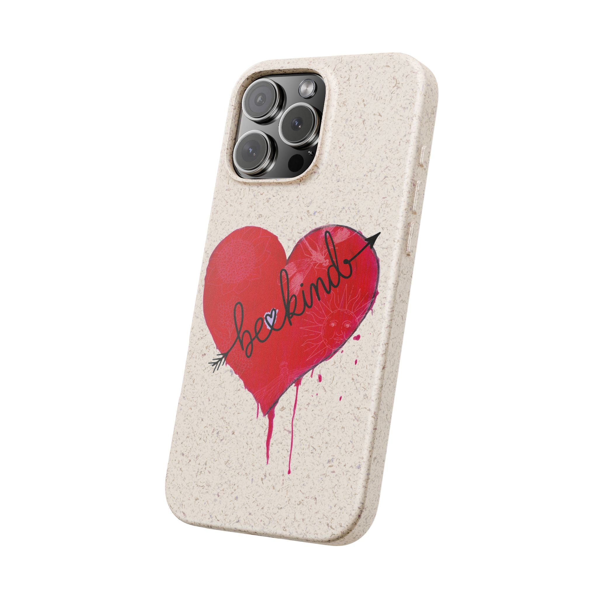 Phone Case - Be Kind Heart Design