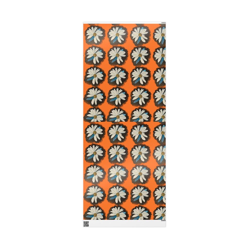 Wrapping Paper, Daisy Dragonfly Wings Design