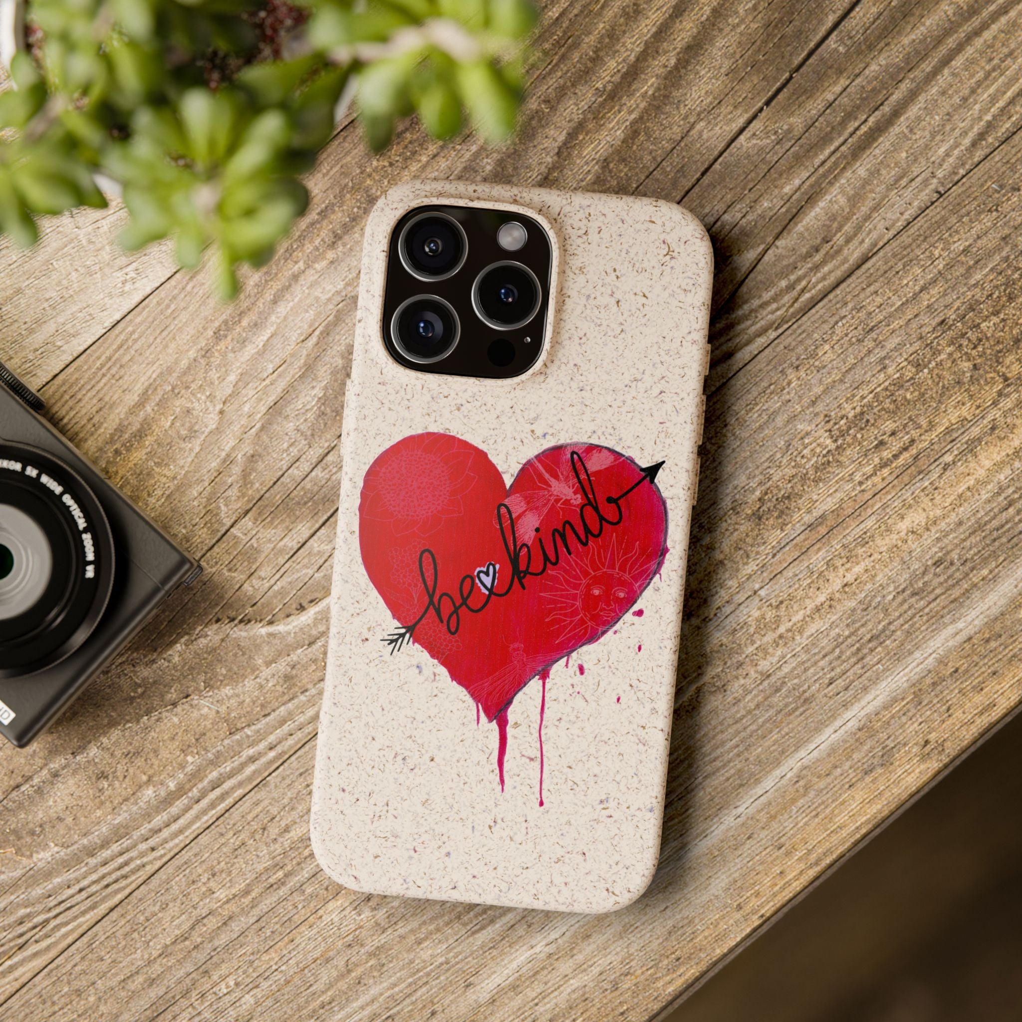 Phone Case - Be Kind Heart Design