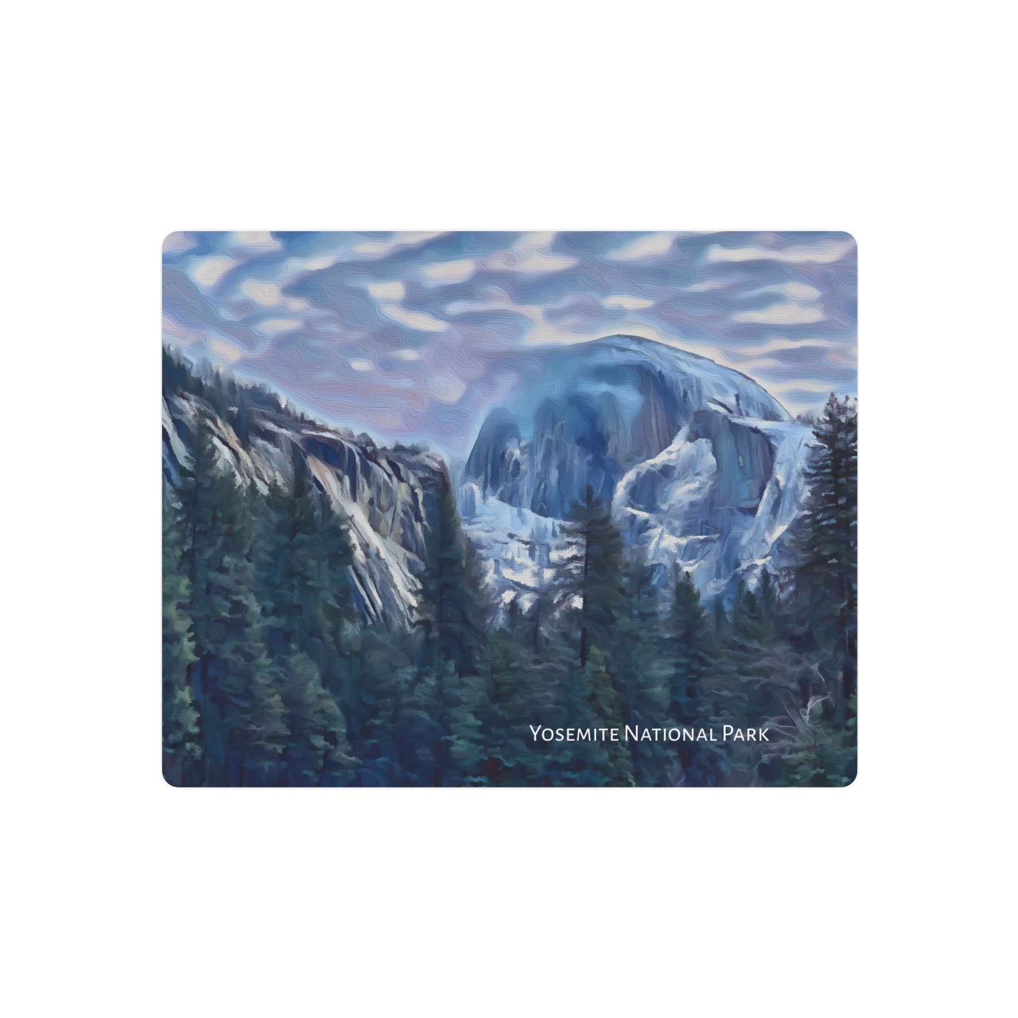 Wall Art, Yosemite Half Dome. Metal plaque