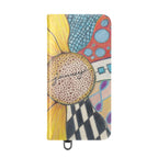 Phone Case, Sunflower Journey Flip Case – Artistic Floral