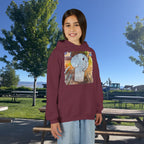 Hoodie, Kids Elephant Park — Original Photograph by Marife Rosales
