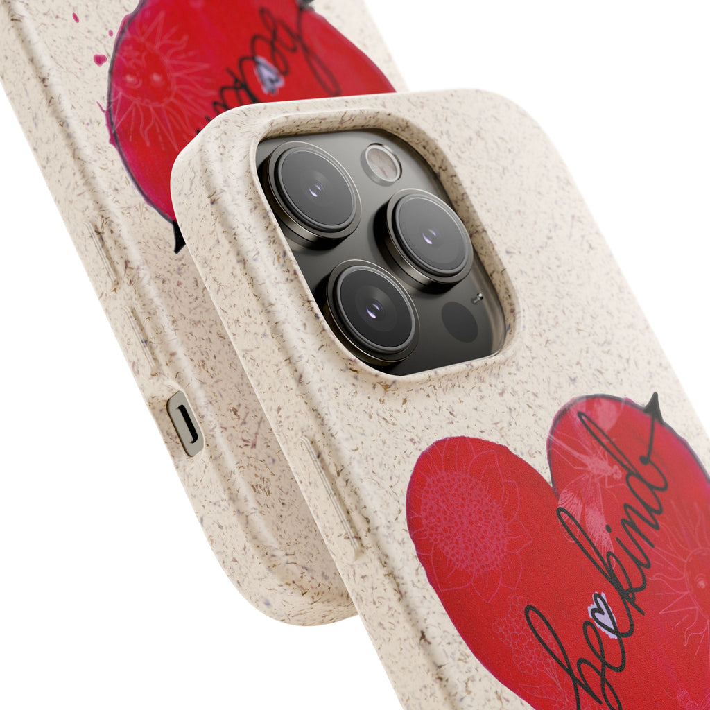 Phone Case - Be Kind Heart Design