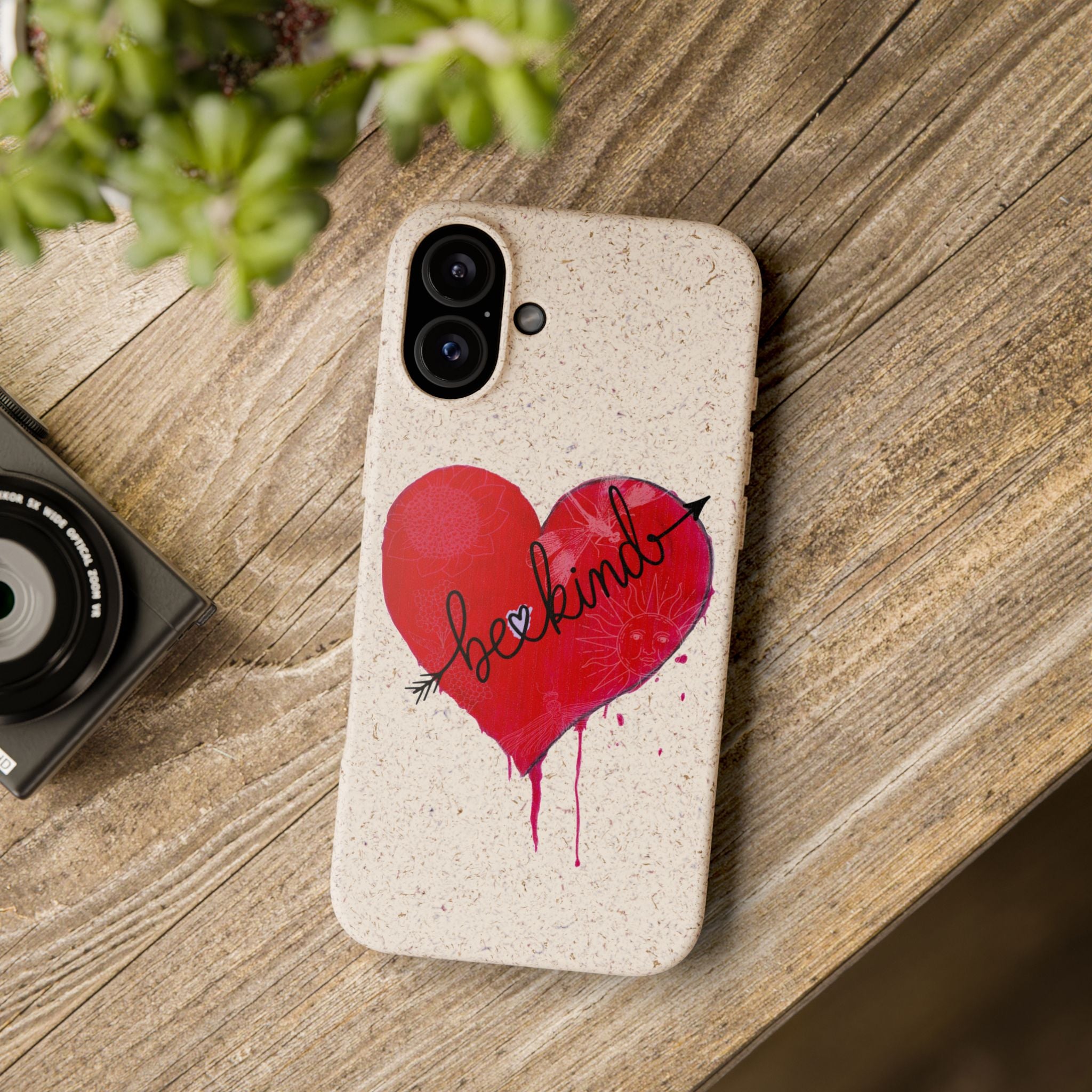 Phone Case - Be Kind Heart Design