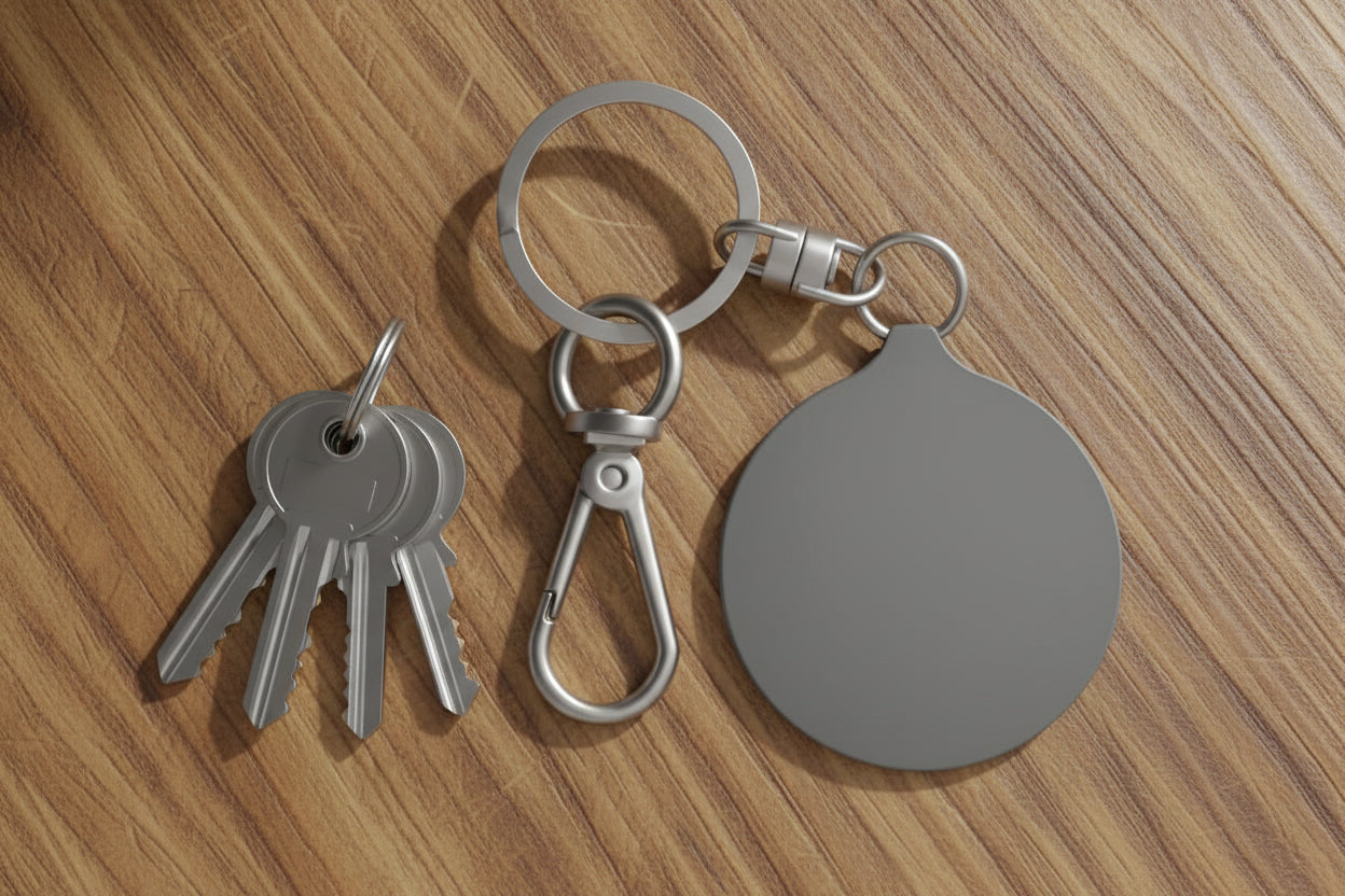 Keyring Tag, Dragonfly Custom Keychain Gift, Unique Accessory, Eco-Friendly Tag for Keys, Pet ID Tag, Elegant Key Charm