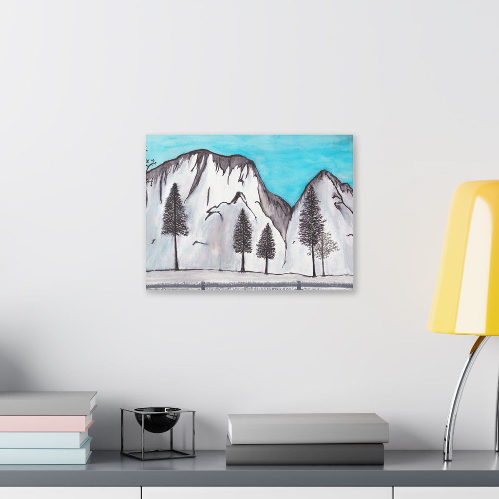 Wall Art, Yosemite in Winter (in 3 sizes) - Canvas