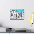 Wall Art, Yosemite in Winter (in 3 sizes) - Canvas