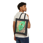 Bag, Dragonfly on a Leaf Tote Bag