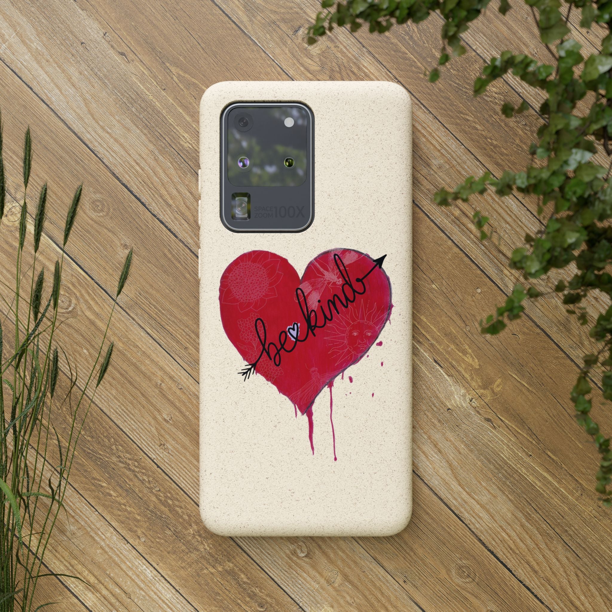 Phone Case - Be Kind Heart Design