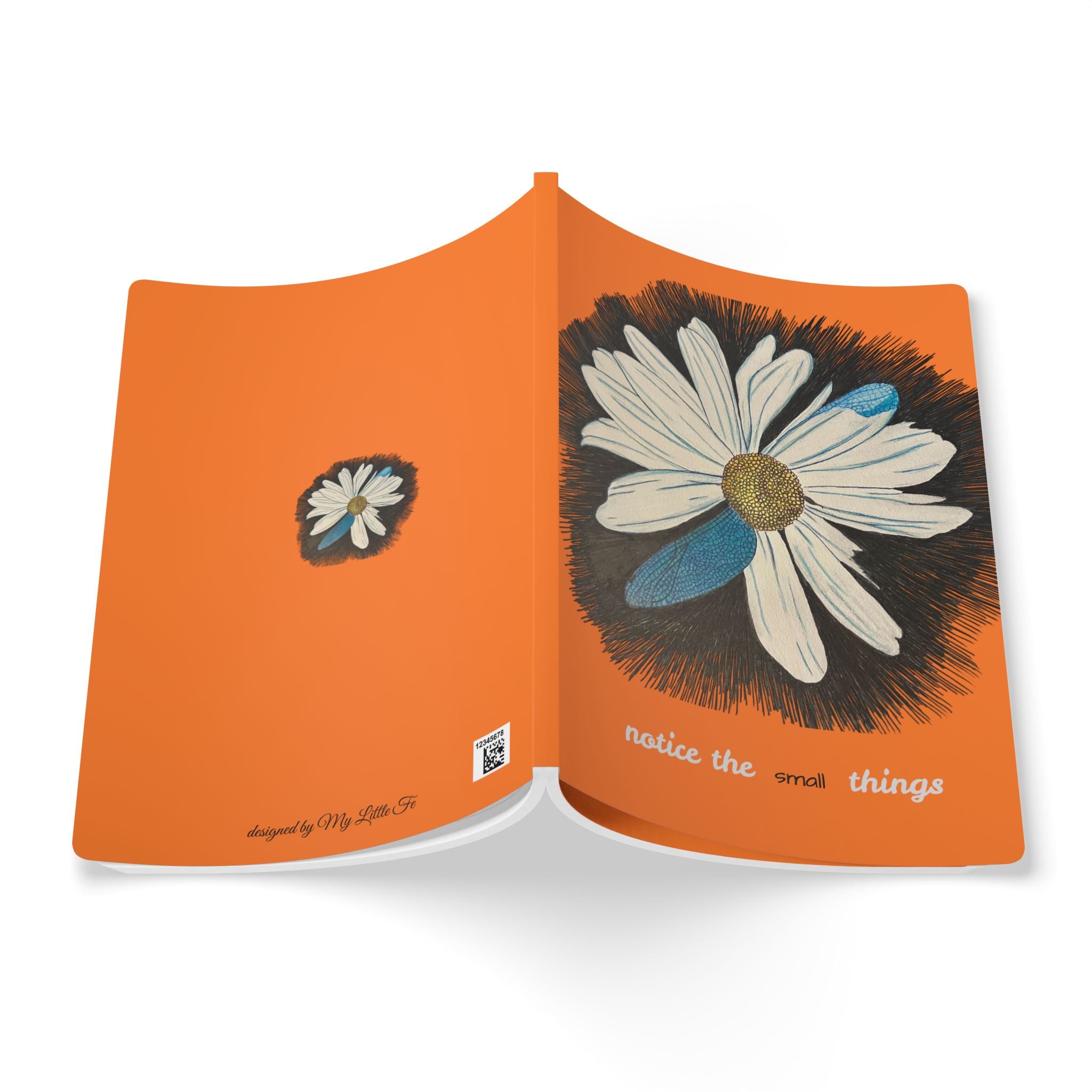 Notebook, Dragonfly Wings Softcover Journal