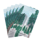 Playing Cards, Yosemite Falls  - Scenic Forest Bicycle-Style Deck