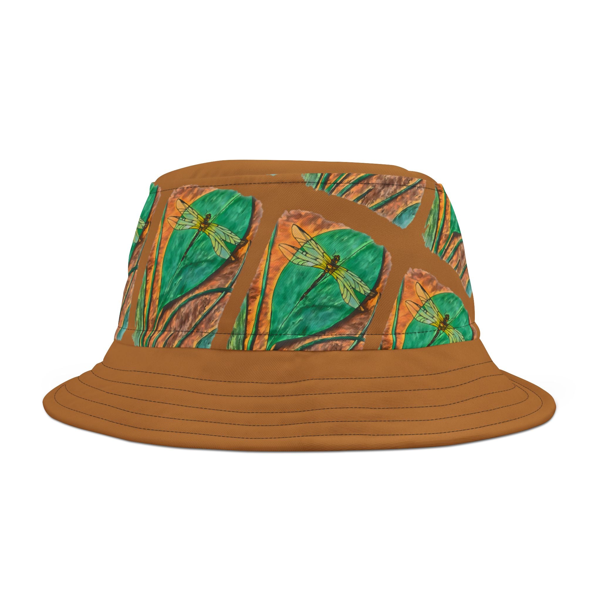 Hat, Artistic Dragonfly Bucket Hat