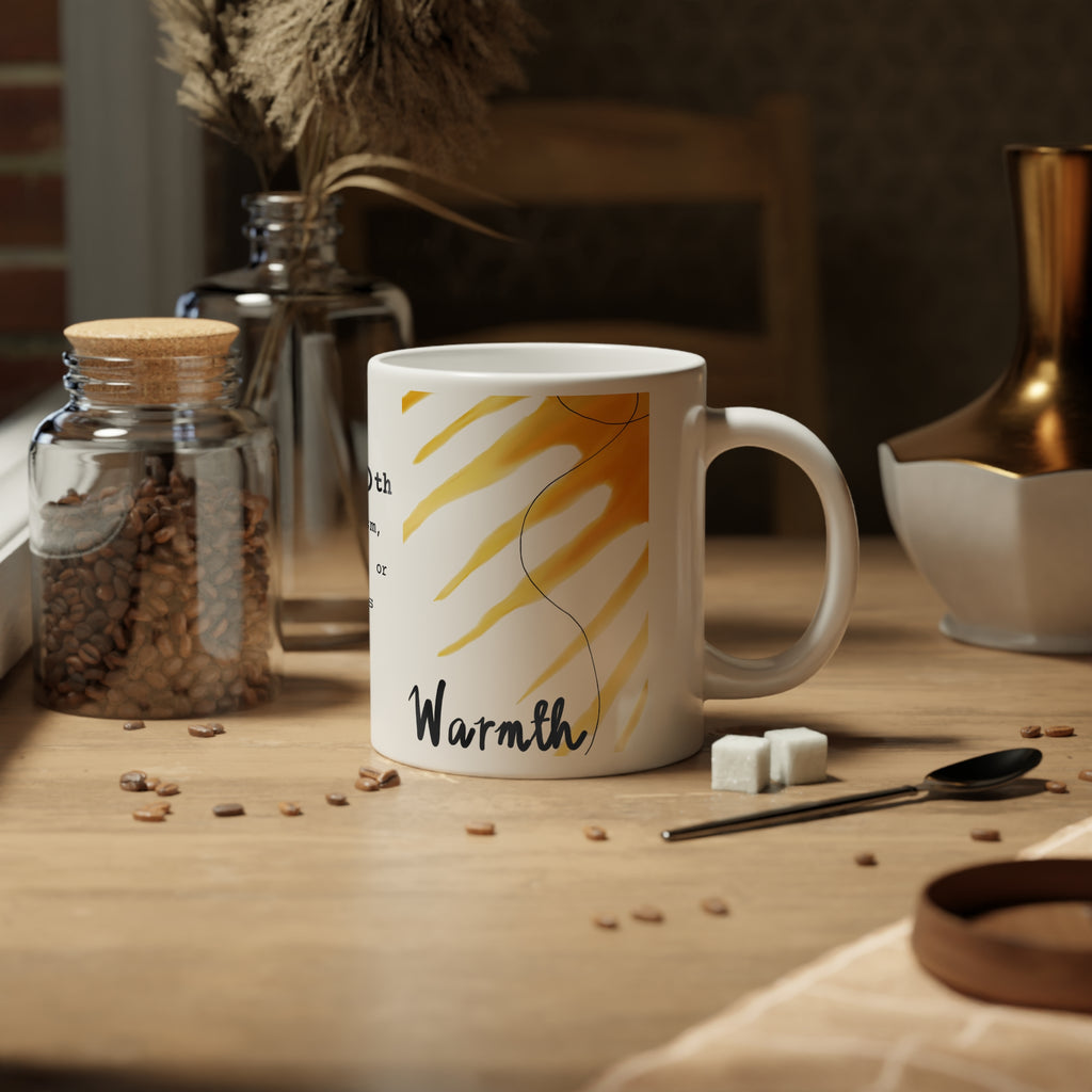 Mug, Warmth Design Jumbo 20 oz