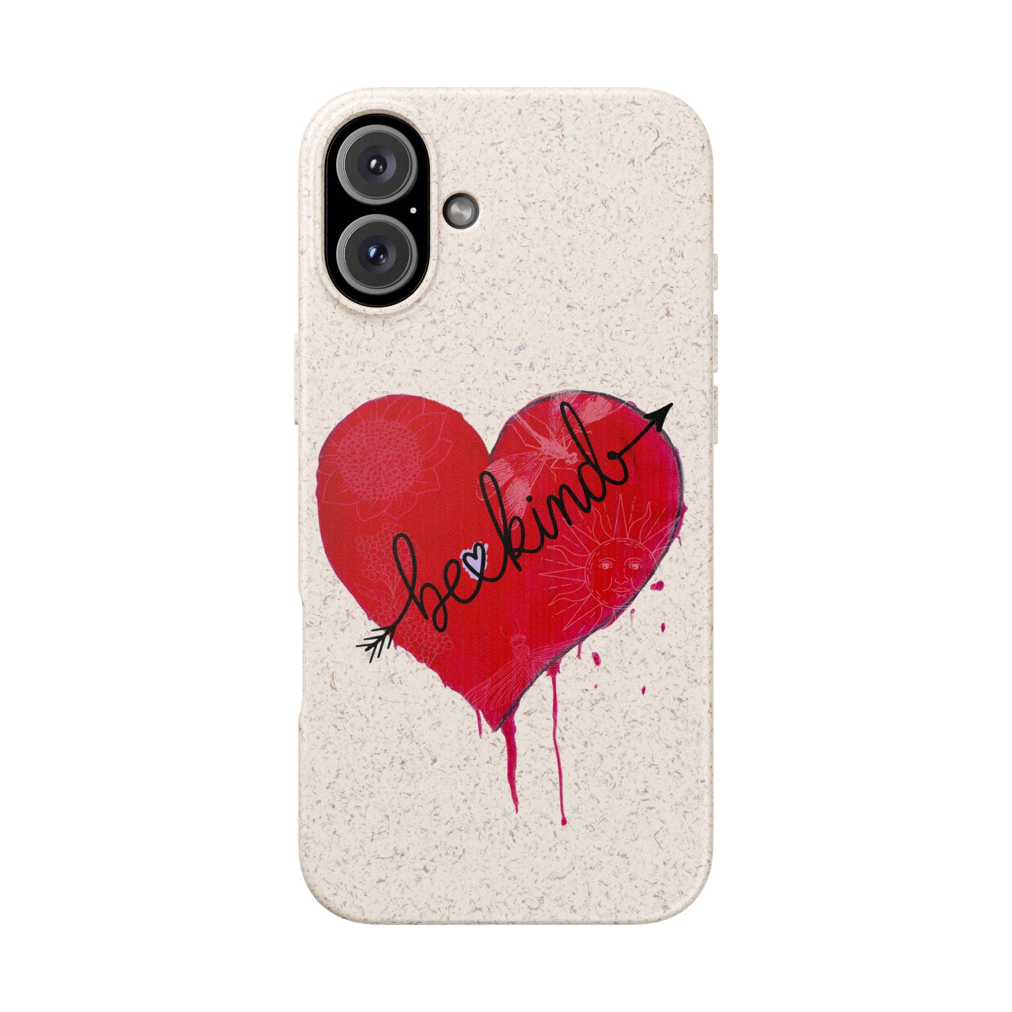 Phone Case - Be Kind Heart Design