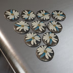 Magnet,  Daisy Dragonfly Wings  (Button) - 1 or 10 pcs