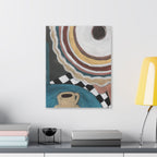 Wall Art, Woman at a Cafe - Canvas