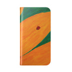 Phone Case, Ladybug on Sunflower — Flip Phone Case