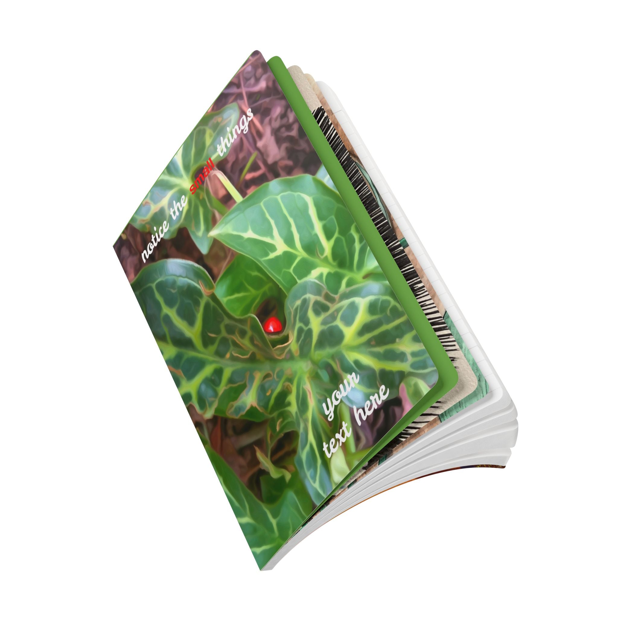 Notebook, Lady Bug Journal - Softcover Personalized