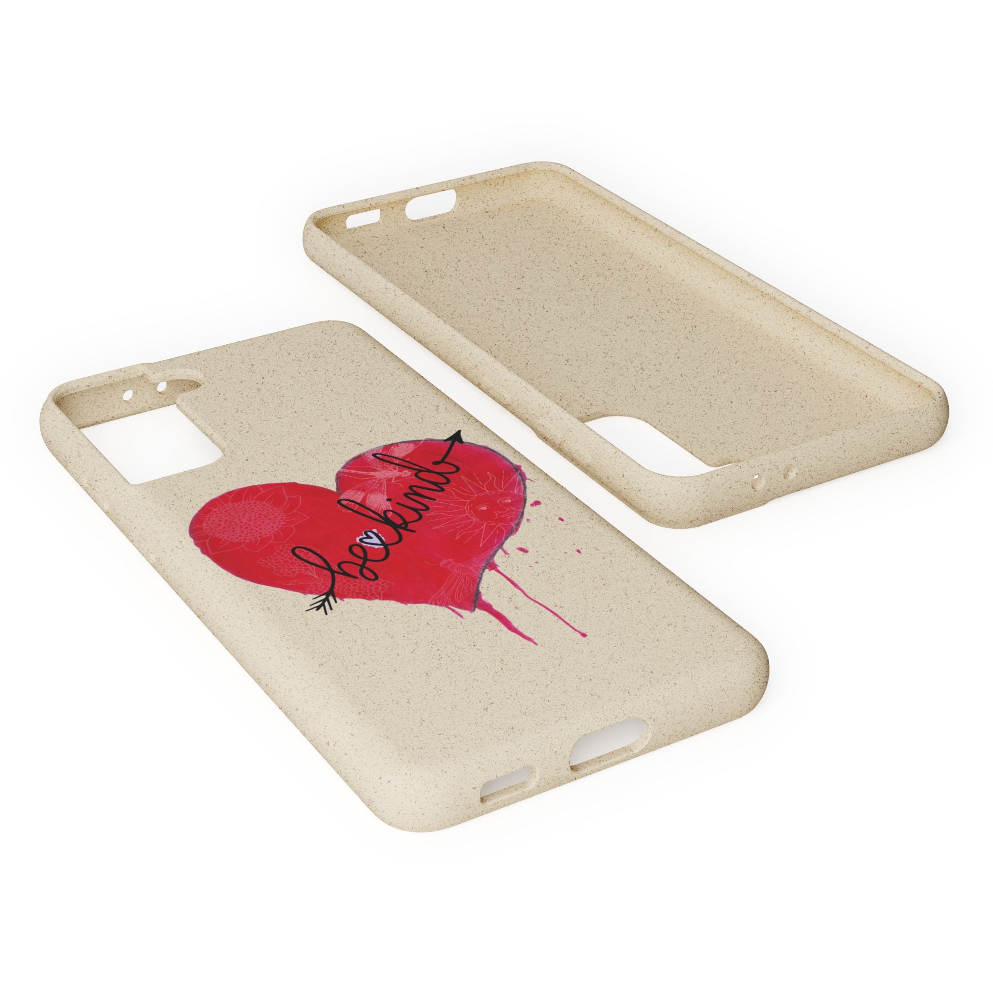Phone Case - Be Kind Heart Design
