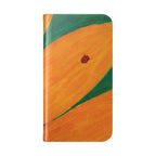 Phone Case, Ladybug on Sunflower — Flip Phone Case