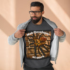 Shirt, Spider Web Developer Sweatshirt