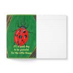 Notebook, Lady Bug Journal - Softcover Personalized