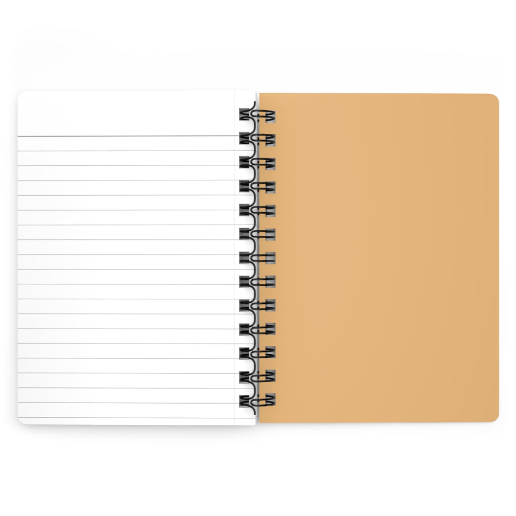 Notebook, Ladybug on a Sunflower Spiral Journal