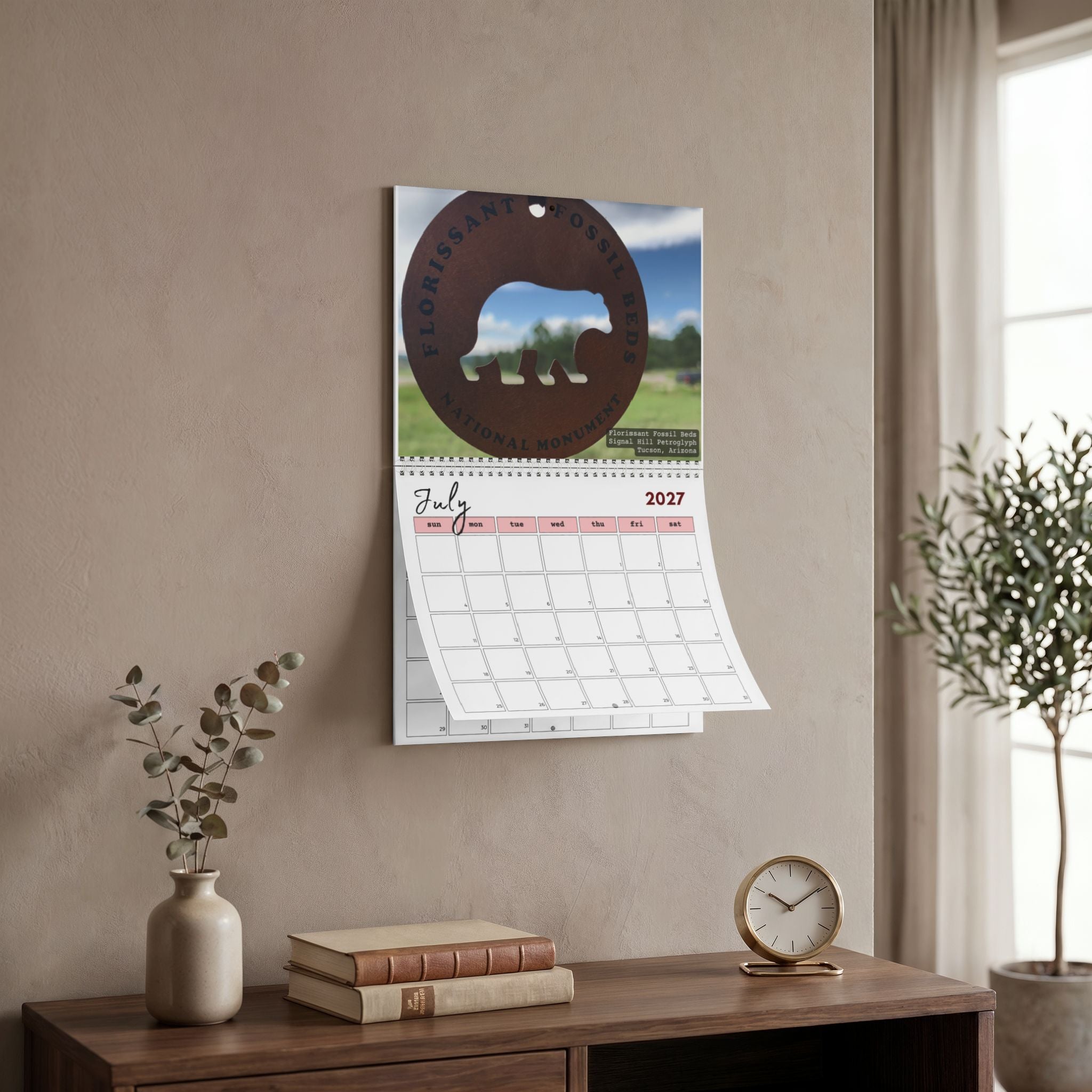 Calendar, 2027 US Parks & Monuments Wall Calendar