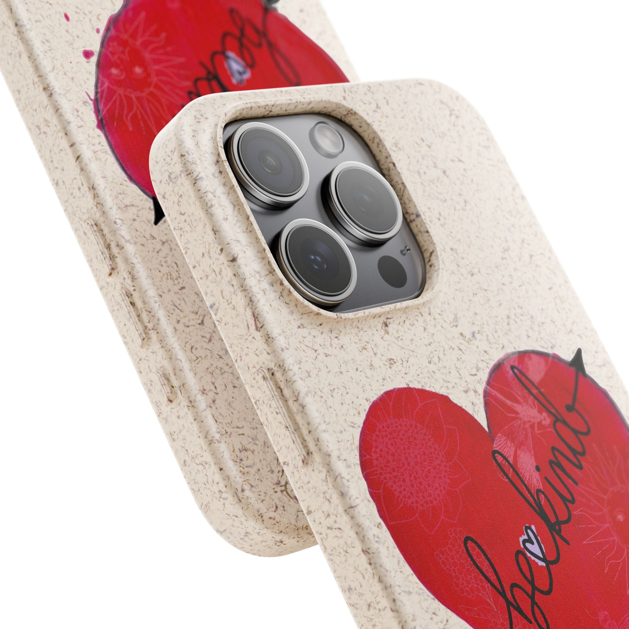 Phone Case - Be Kind Heart Design